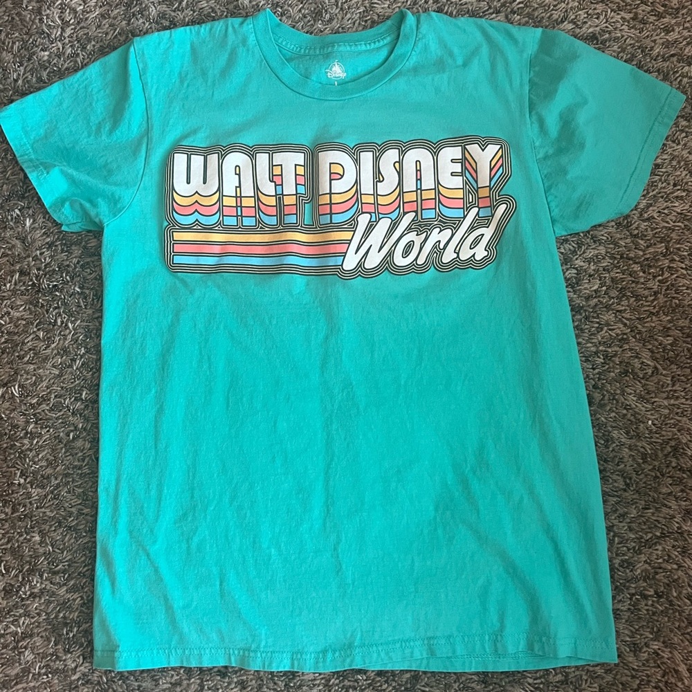 Disney Turquoise Walt Disney World Tee